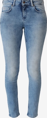 Miracle of Denim Skinny Jeans in Blauw: voorkant