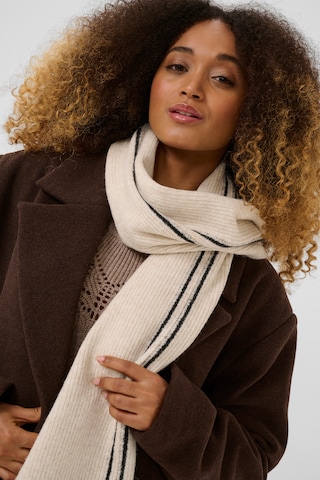 Cream Scarf 'CRTaya' in Beige