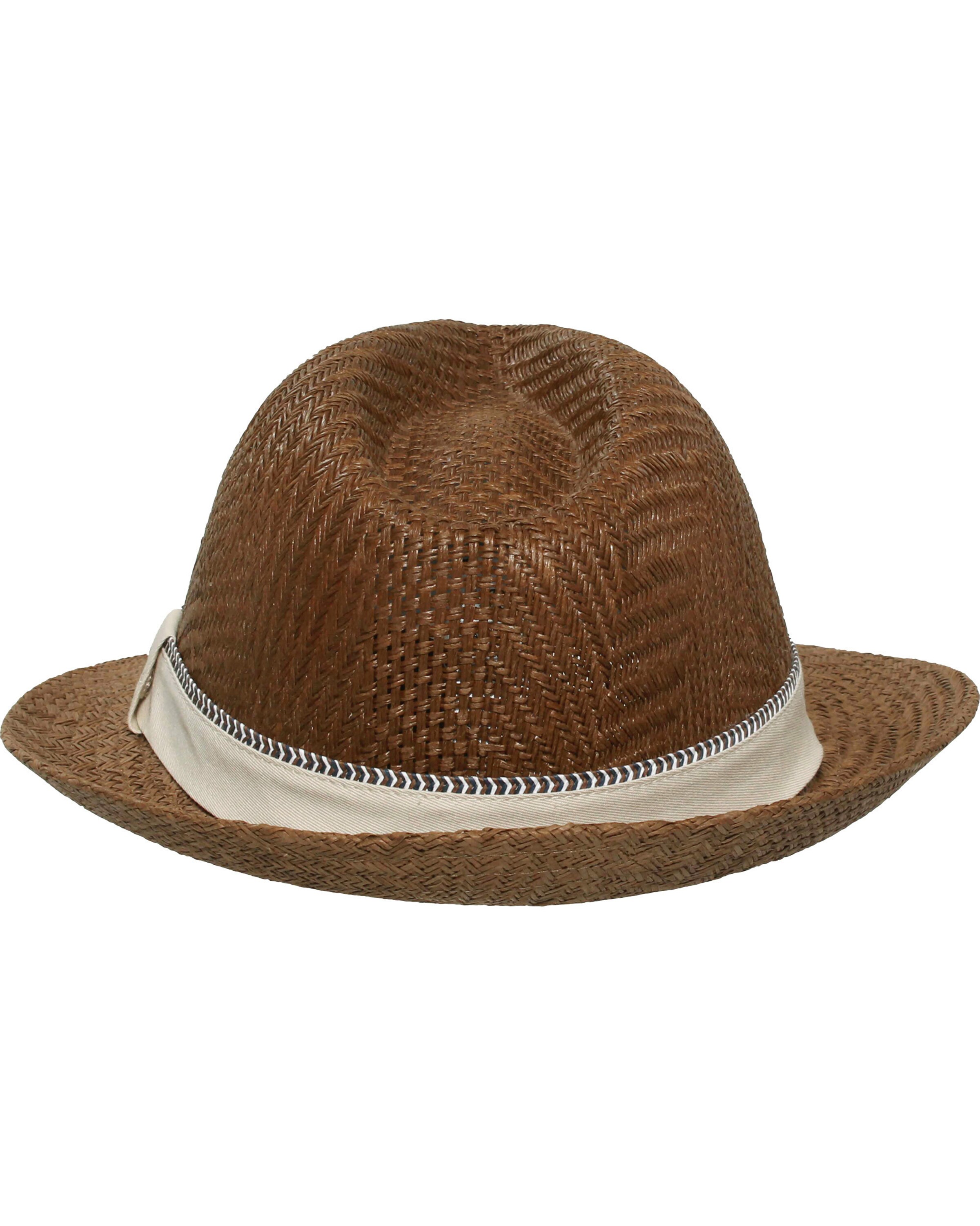 bugatti Hut 'Fedora' in Braun