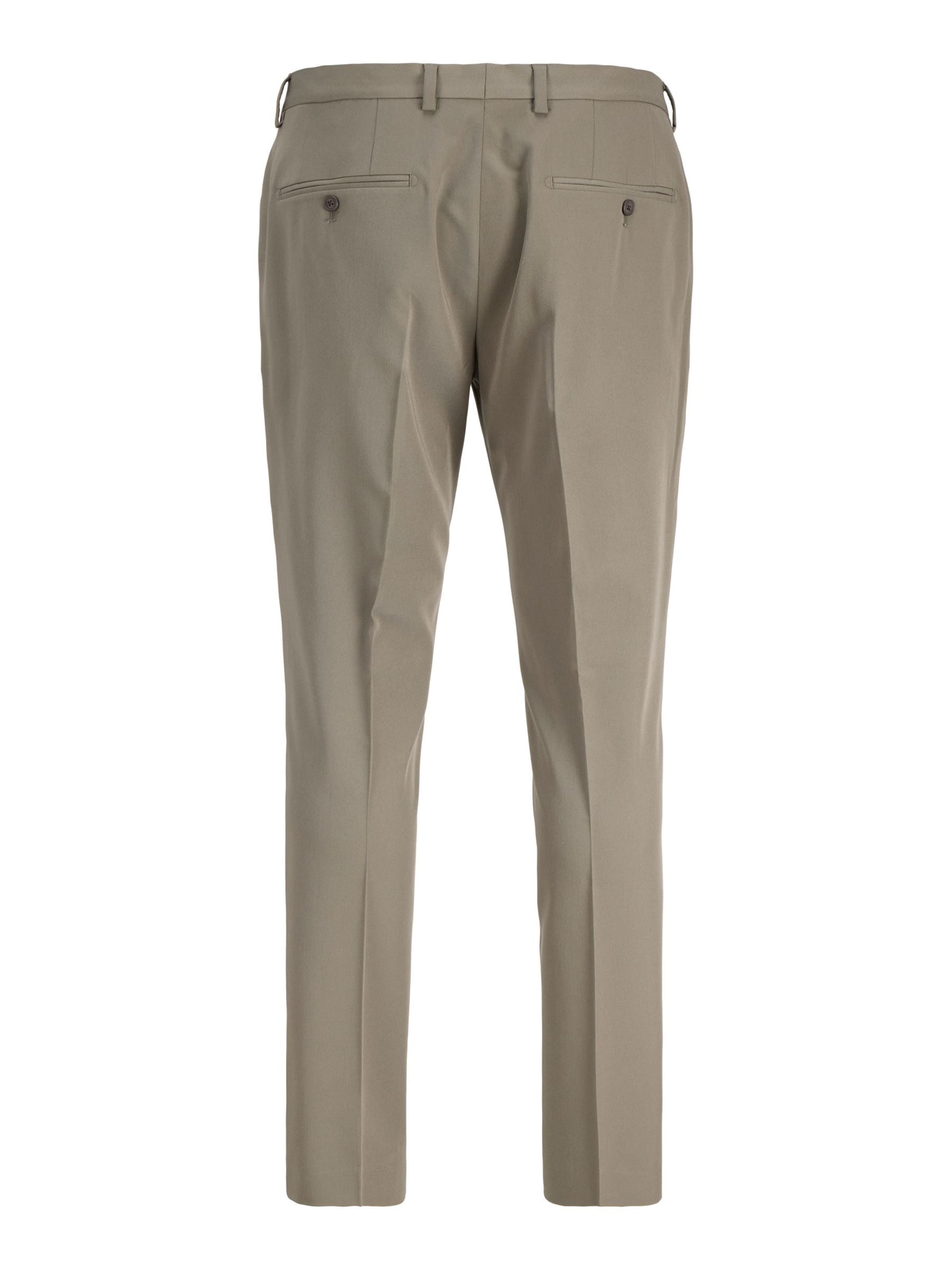 Coupe slim Pantalon à plis 'JJFranco' JACK & JONES en vert