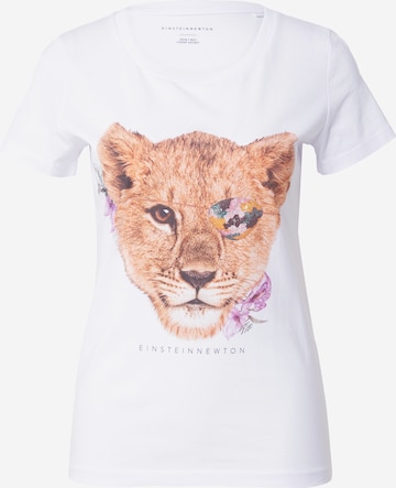 T-shirt EINSTEIN & NEWTON en blanc : devant