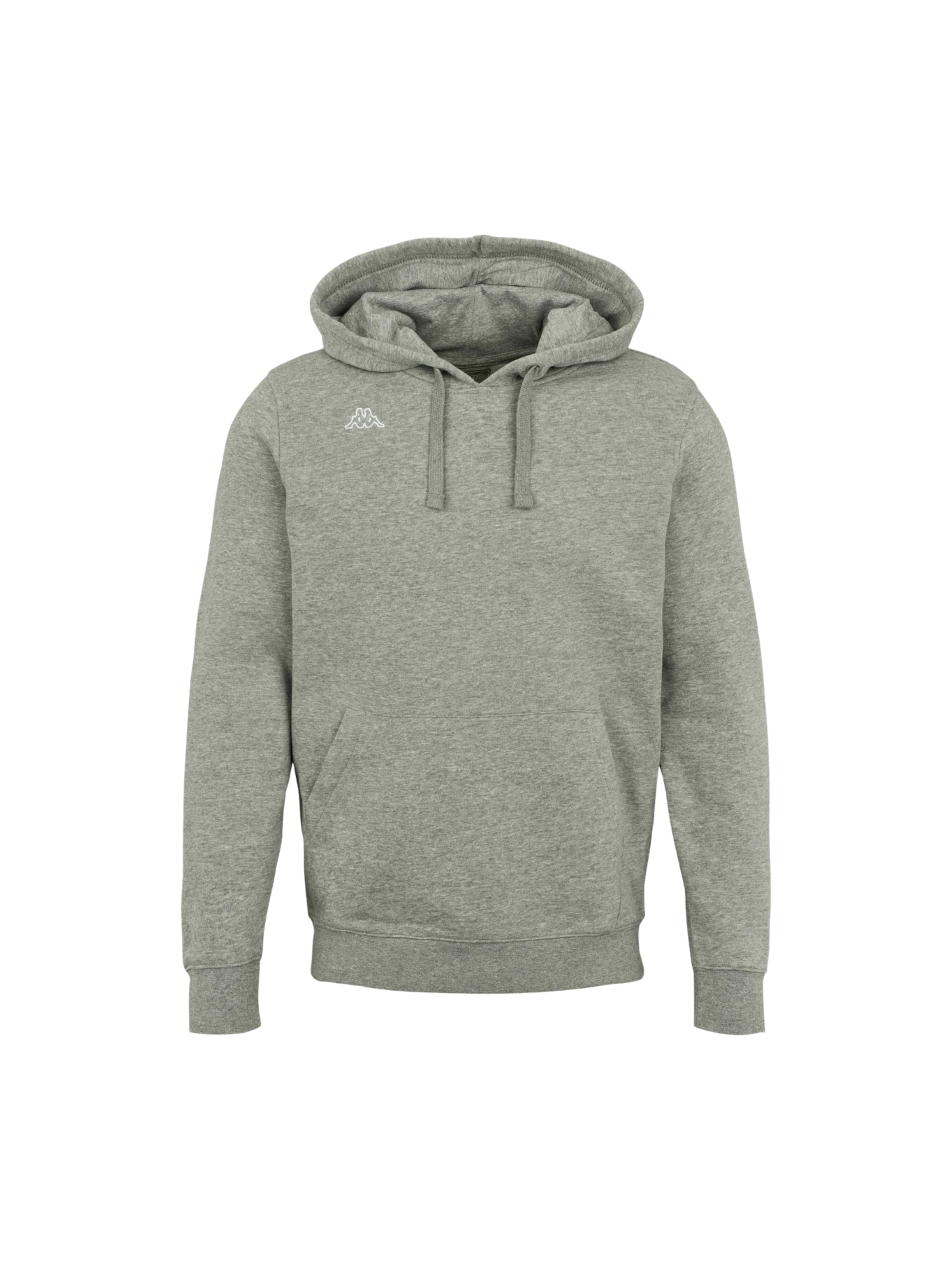 KAPPA Sweatshirt 'Cuneo' in Grau: Vorderseite