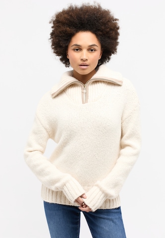 MUSTANG Sweater in White: front