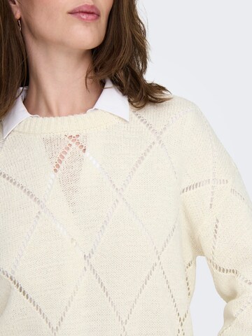 Pull-over 'ONLGeenas' ONLY en blanc