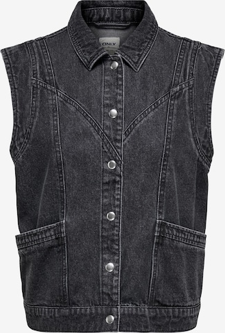 ONLY Weste 'ONLKENNEDY' in Schwarz: Vorderseite