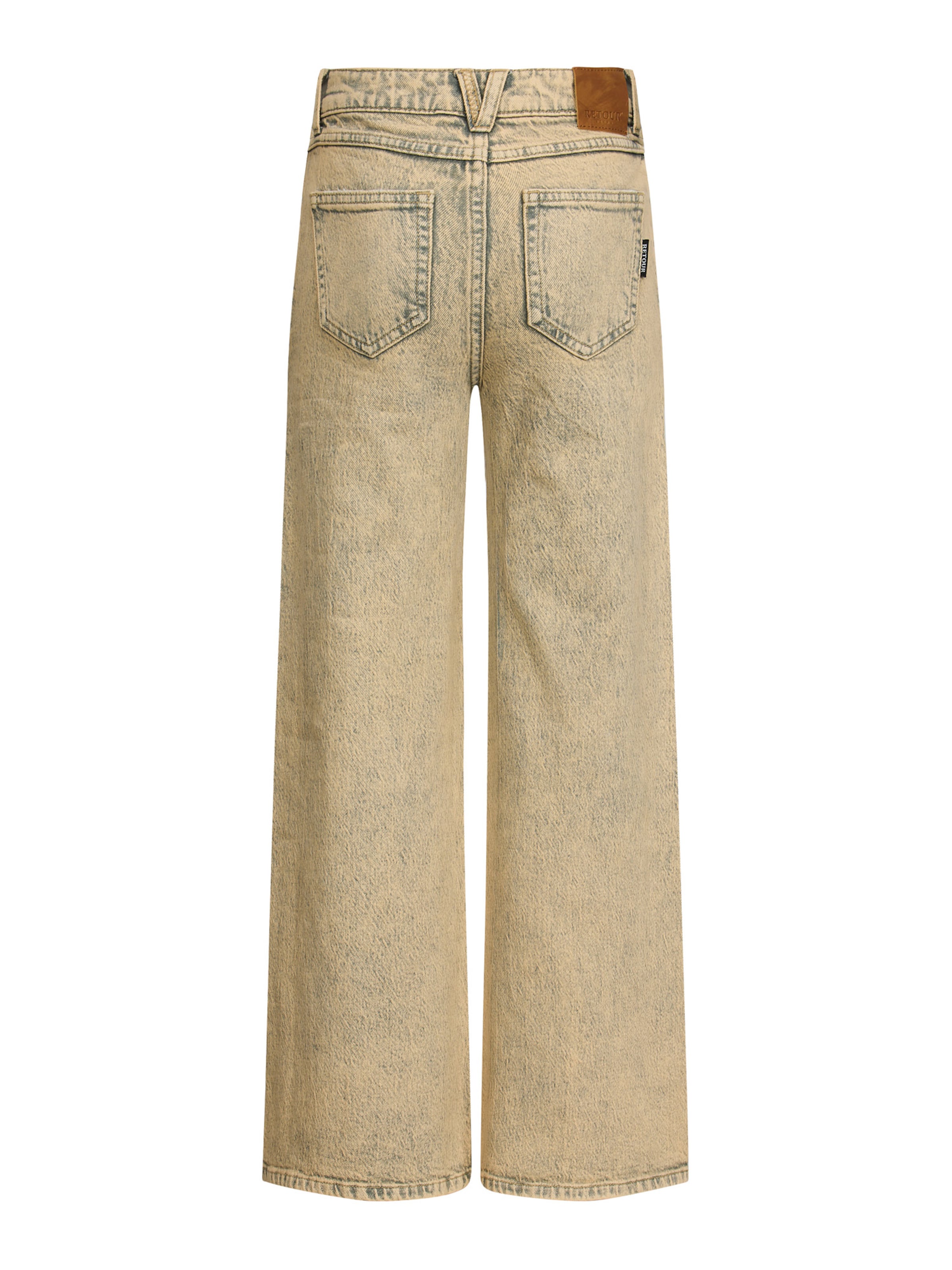 Retour Jeans Wide Leg Farkut 'Tatum' värissä beige