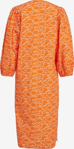 VILA Kleid 'FLORA' in Orange