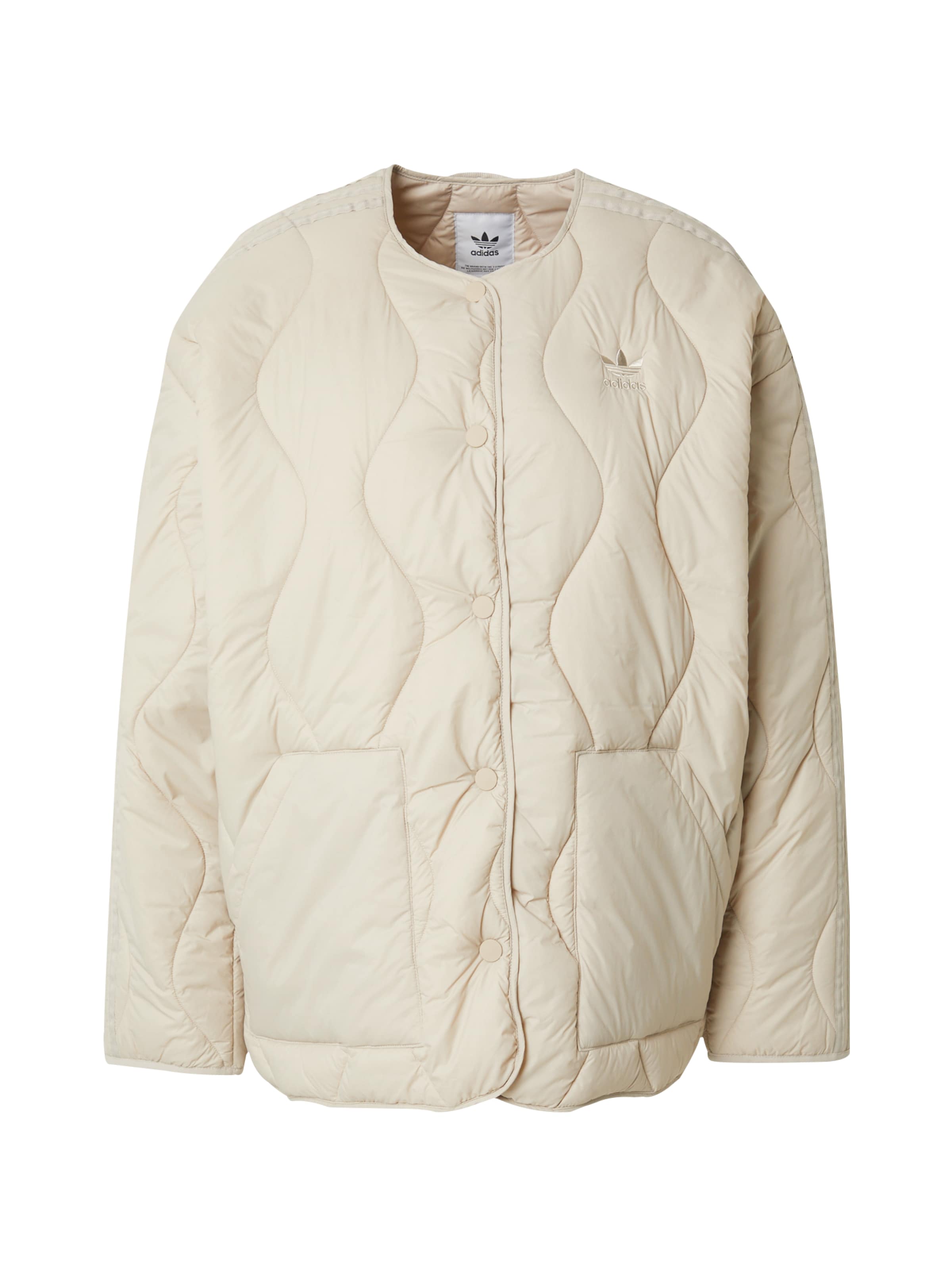 ADIDAS ORIGINALS Prechodná bunda - Béžová: predná strana