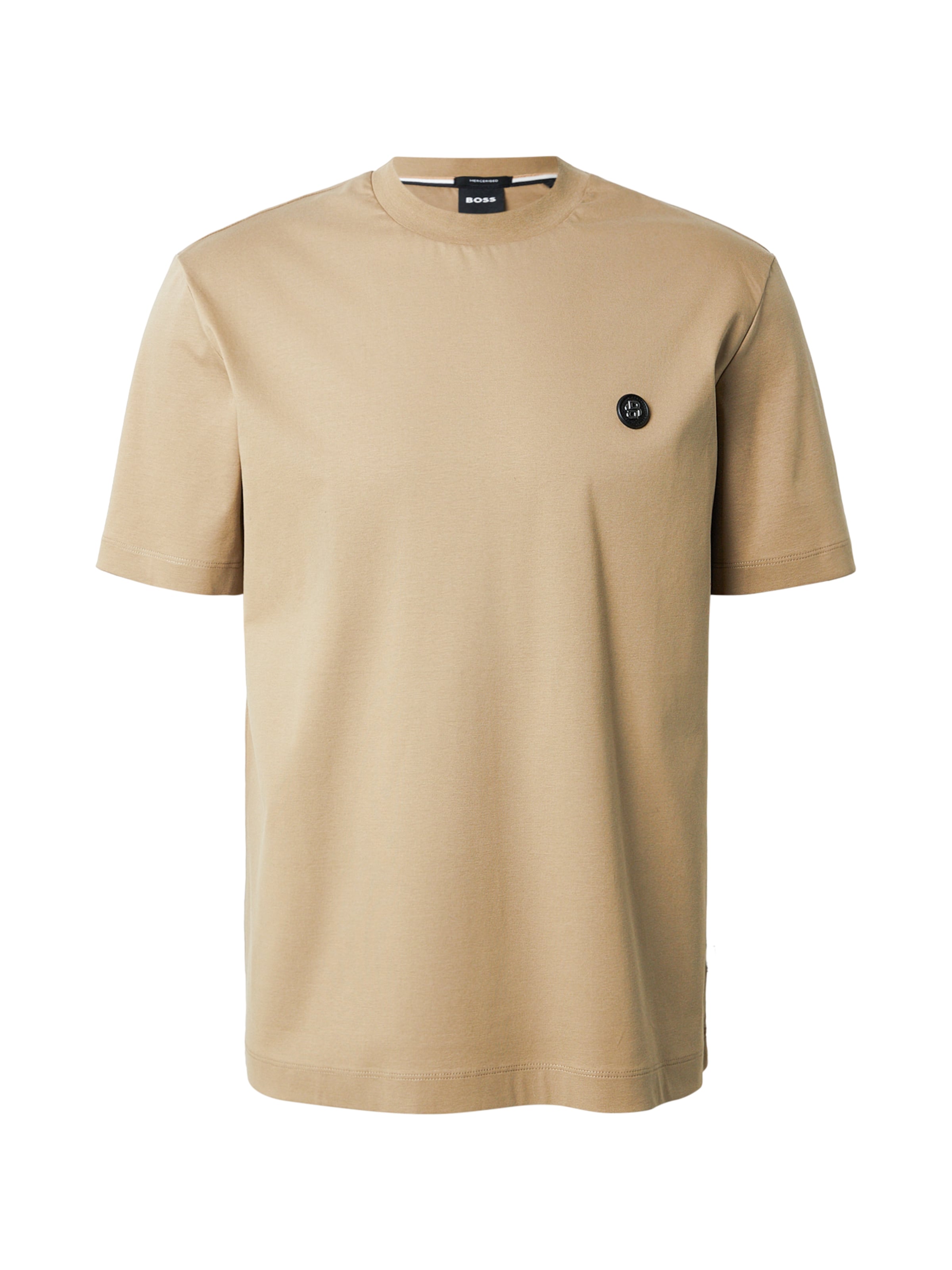 BOSS Футболка &#x27;C-Taut&#x27; в Бежевый: спереди