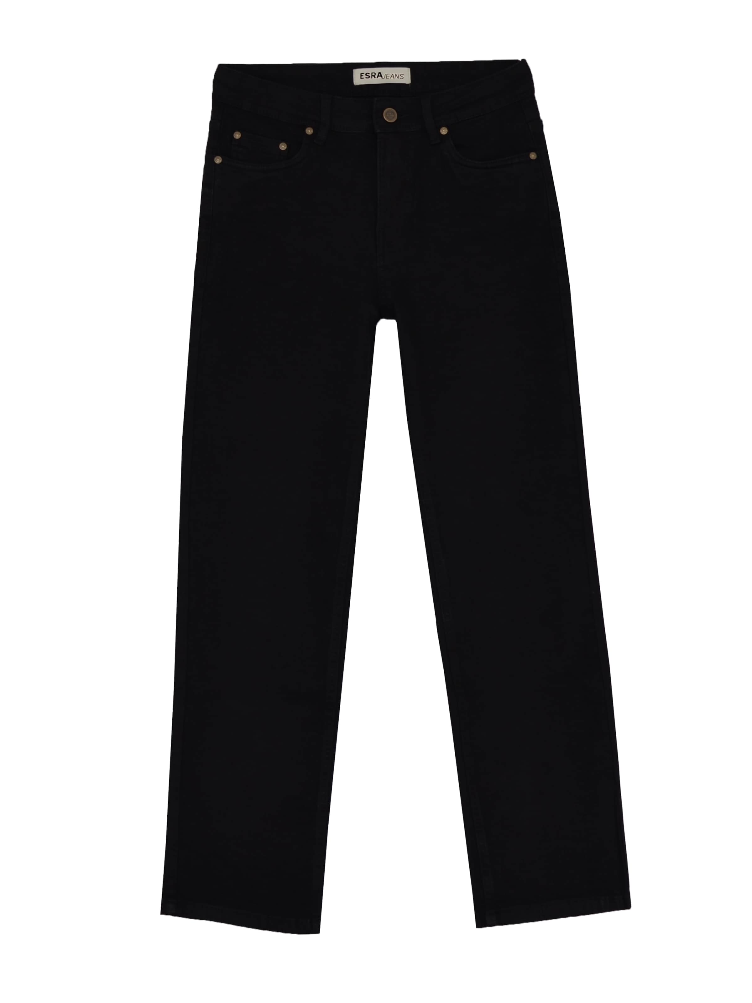 ESRA Regular Jeans in Black: front