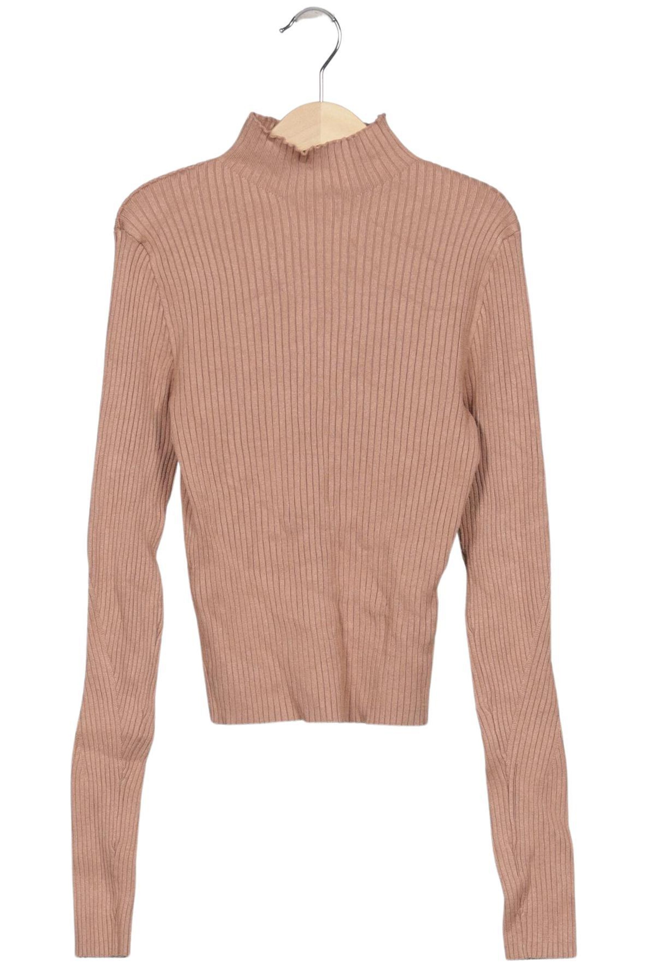 Bershka Sweater & Cardigan in S in Beige: front