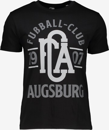 FC Augsburg Funktionsshirt in Schwarz: predná strana