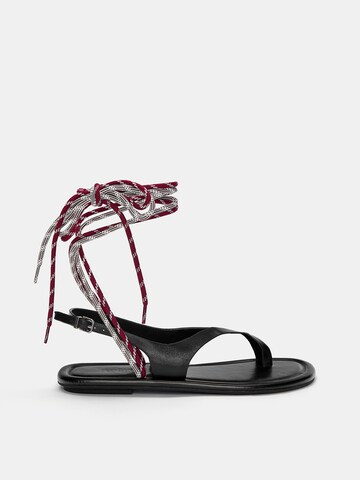Séparateur d'orteils Pull&Bear en noir
