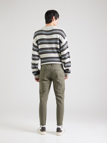 Effilé Pantalon 'Pisa Domo' GABBA en vert
