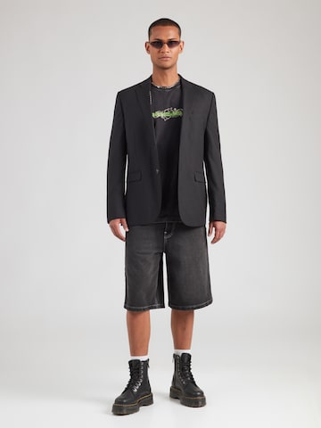 Maglietta 'EAXE RIPPLE' di ELEMENT in nero