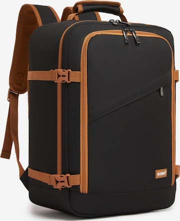 Kono Rucksack in Schwarz: Vorderseite