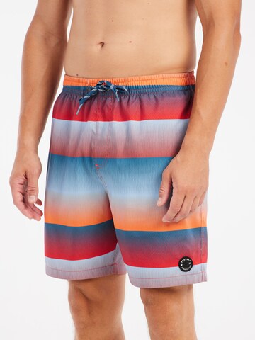PROTEST Swimming shorts 'PRTRadar' in Red