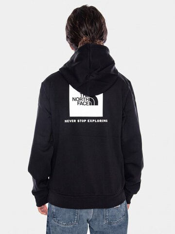 THE NORTH FACE Sweatshirt 'M EVO BOX NSE REG HD TNF BLACK' in Zwart