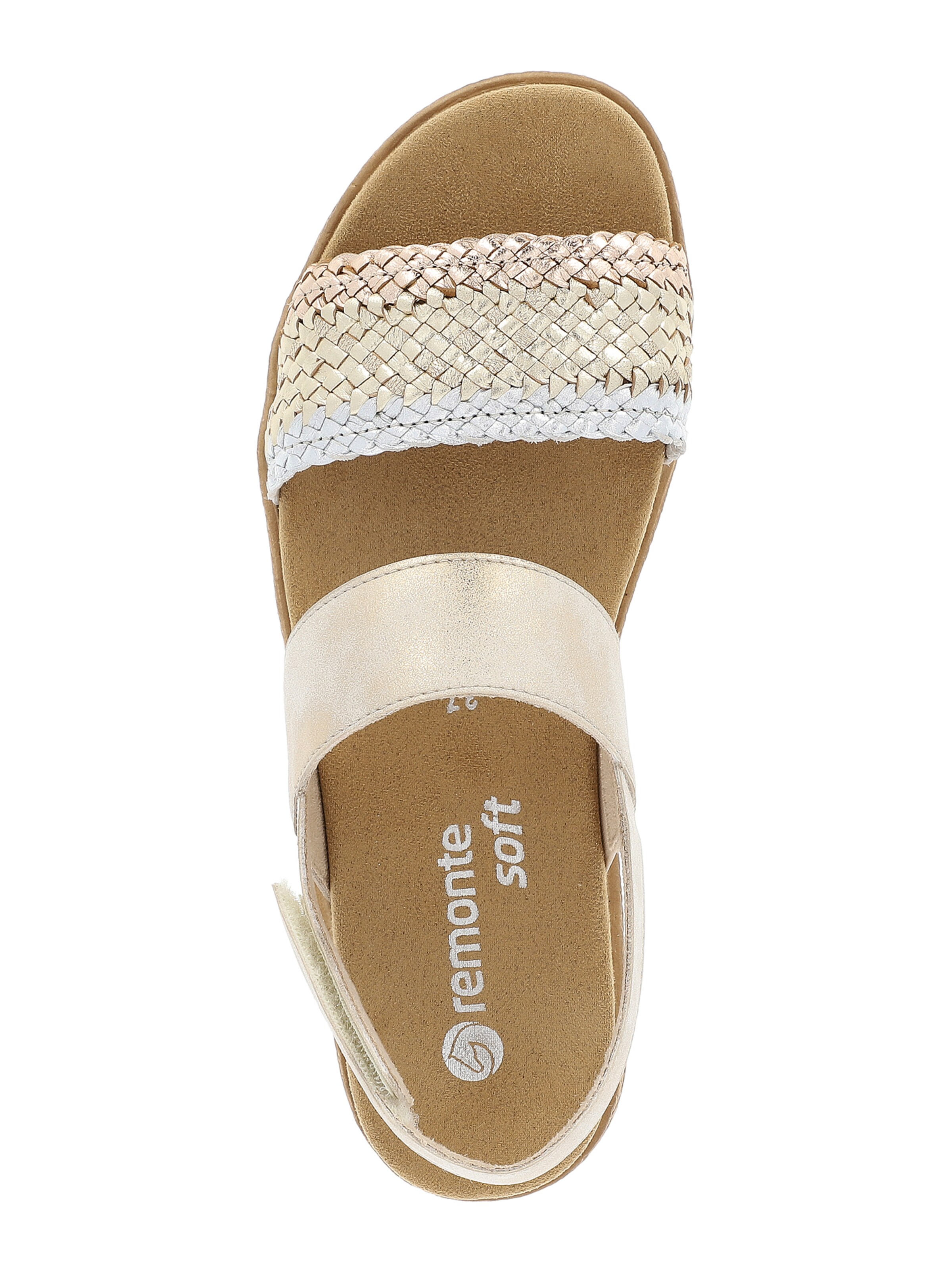 REMONTE Босоножки в Серебристый