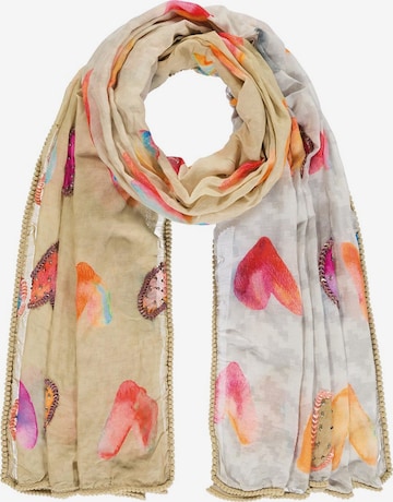 Passigatti Tuch in Beige: Vorderseite