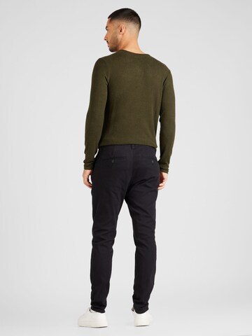 Only & Sons Úzky strih Chino nohavice 'ONSMARK' - Čierna