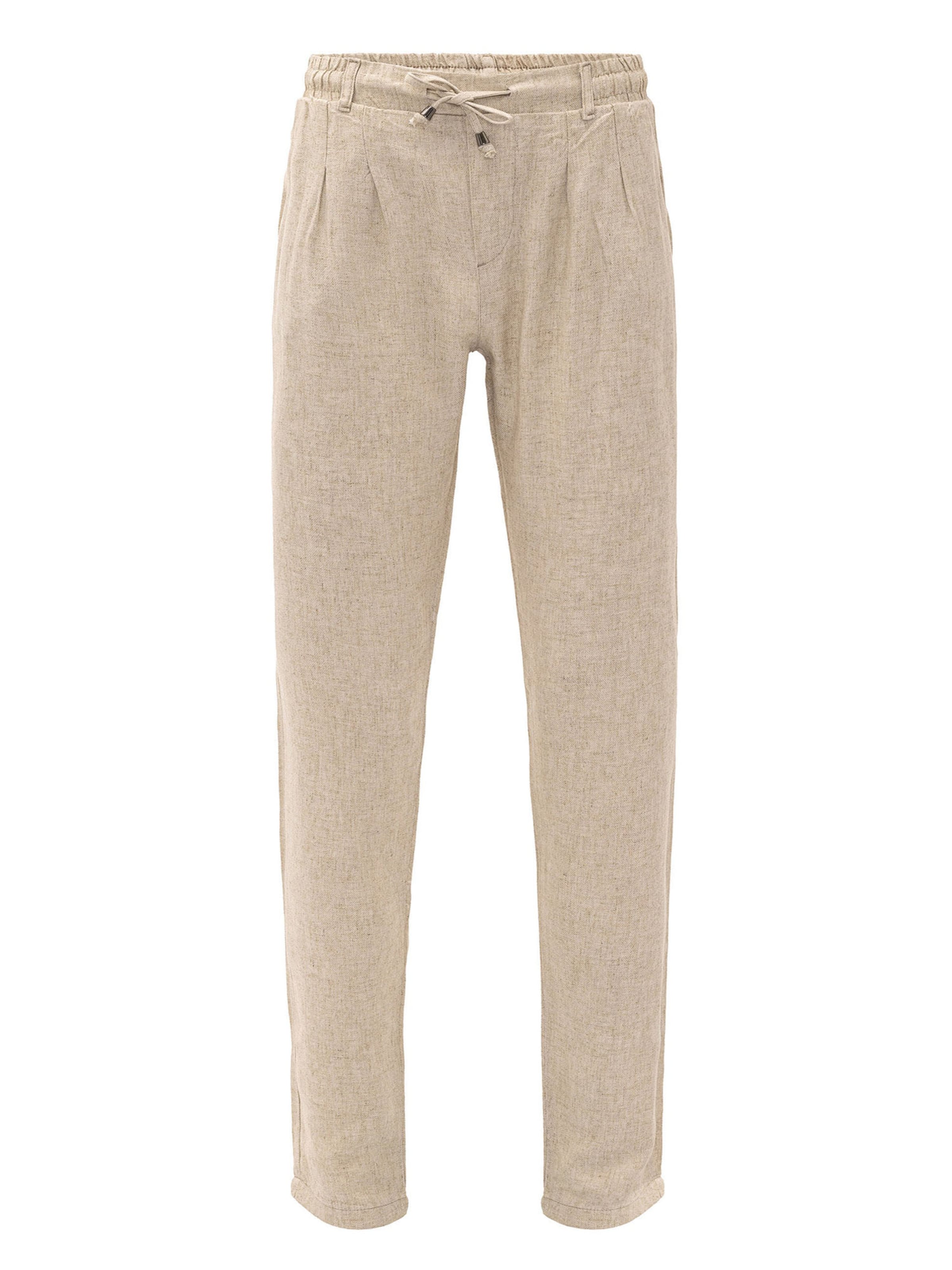 By Diess Collection Regularen Hlače | bež barva: sprednja stran