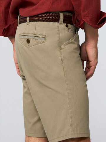 Coupe slim Pantalon chino 'Chicago' MEYER en beige