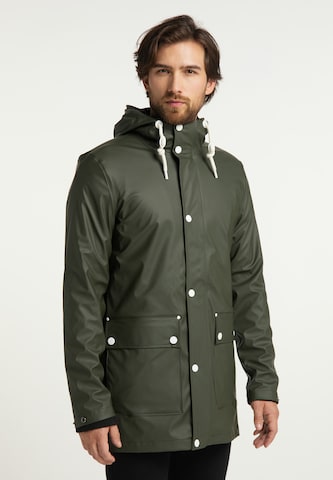 DreiMaster Maritim Between-seasons parka in Green: front