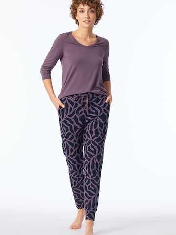 SCHIESSER Pyjamabroek ' Mix & Relax ' in Blauw