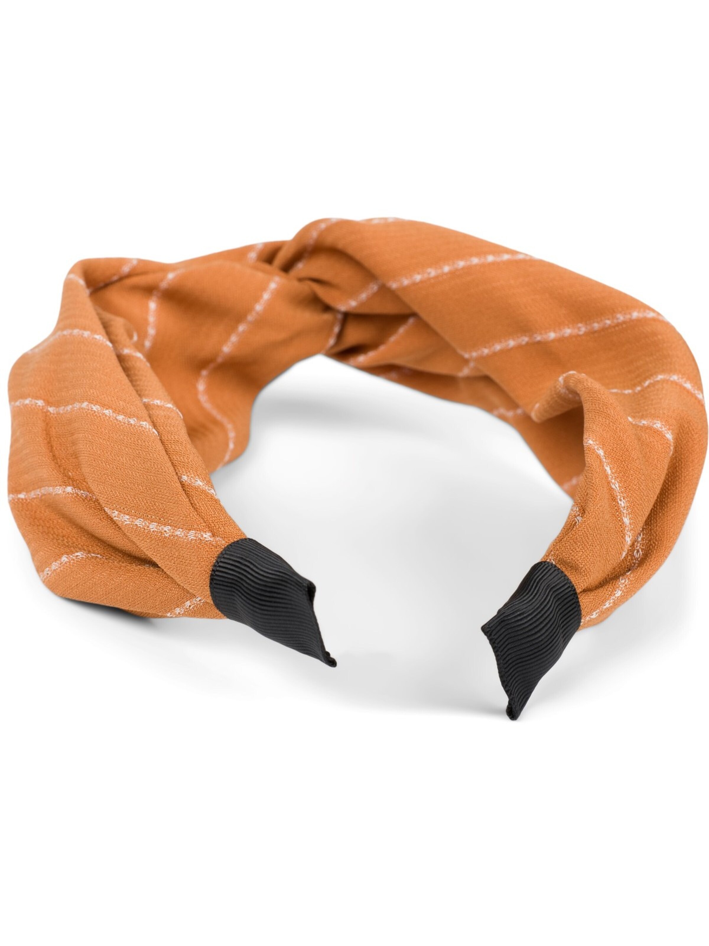 styleBREAKER Hair jewelry 'Nadelstreifen Haarreif' in Brown