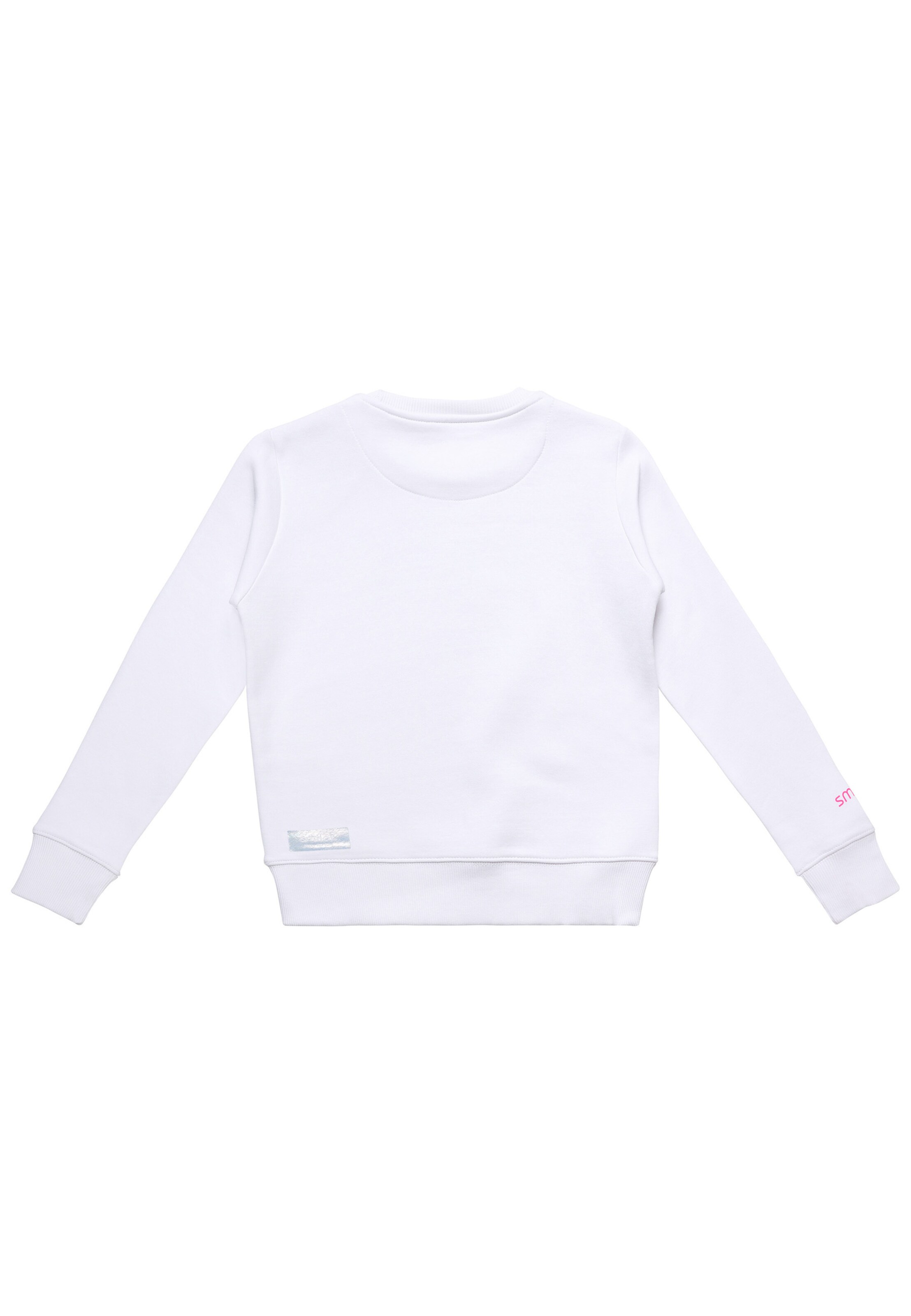 smiler. Sweatshirt Pullover Cuddle. in Weiß