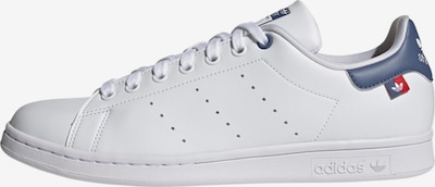 ADIDAS ORIGINALS Sneakers laag 'Stan Smith' in de kleur Duifblauw / Robijnrood / Wit, Productweergave