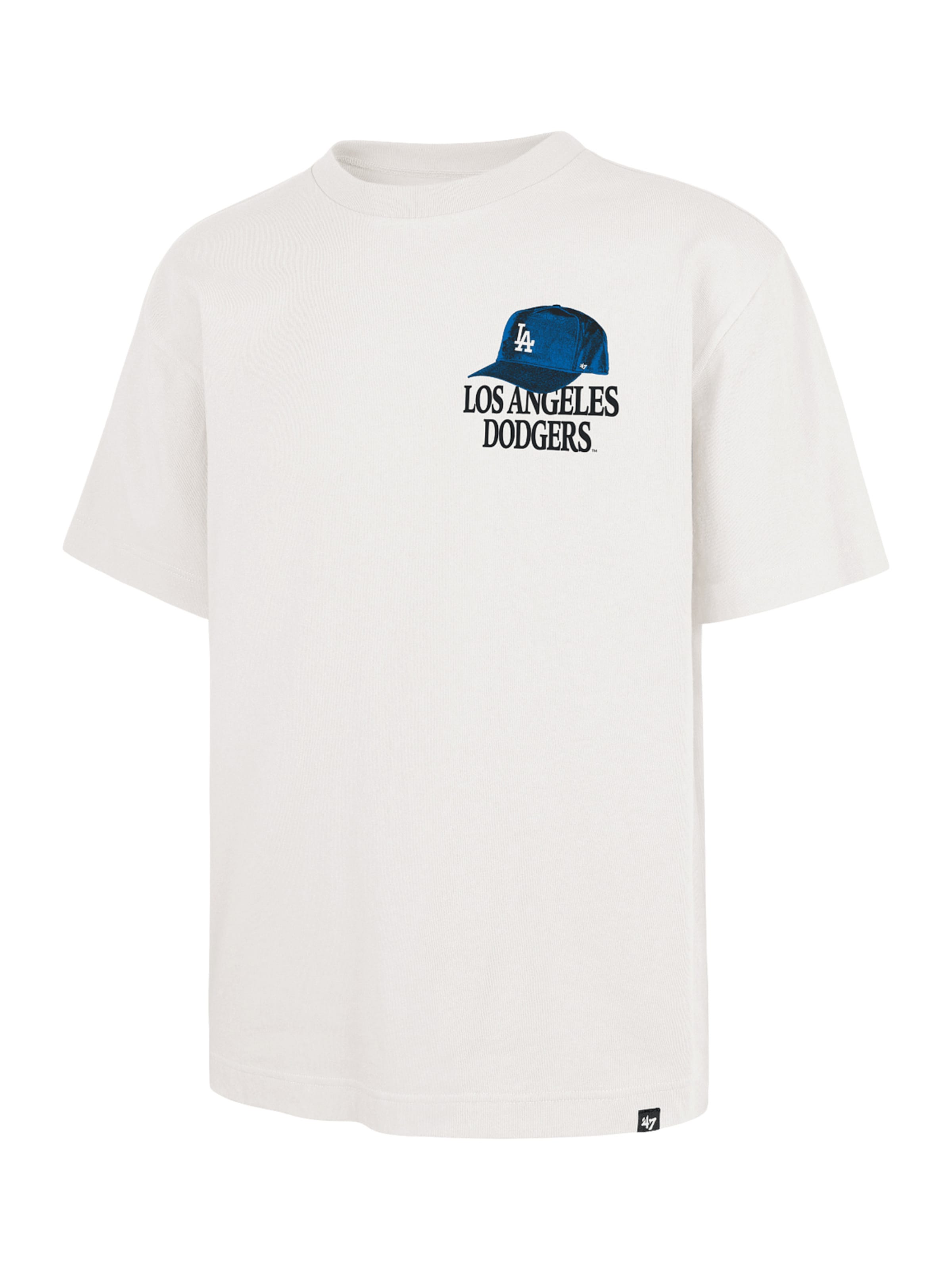 47 Brand Póló 'MLB Los Angeles Dodgers' - bézs: elől