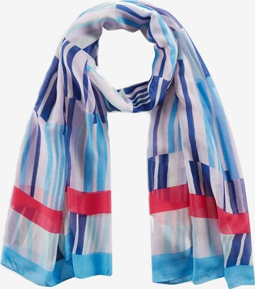 CODELLO Scarf in Blue: front