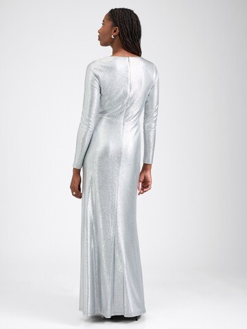 Robe de soirée 'NADIRA' Lauren Ralph Lauren en argent