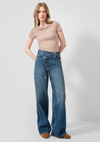 QS Wide leg Jeans 'Catie' in Blue