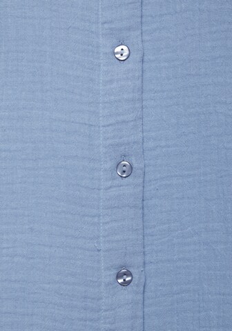 BEACH TIME Bluse in Blau