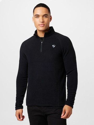 ZIENER Athletic Sweater 'JOMAR' in Black: front