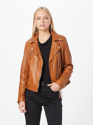 FREAKY NATION Between-Season Jacket 'New Idol' in Brown: front