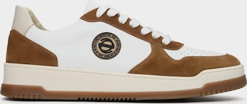 Sneaker bassa '09-4045' di Estro in marrone: frontale