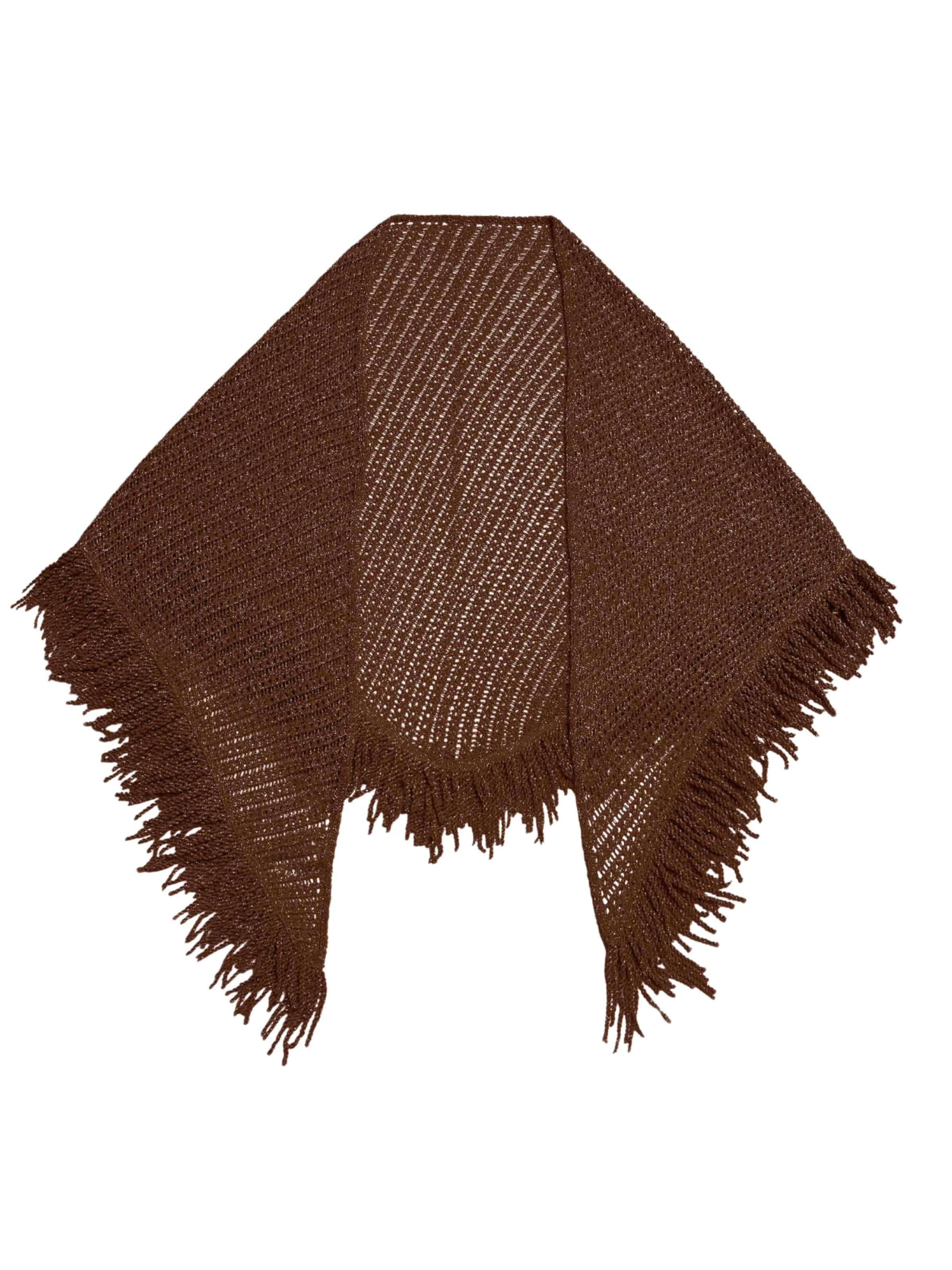 Simona Corsellini Scarf in Brown: front