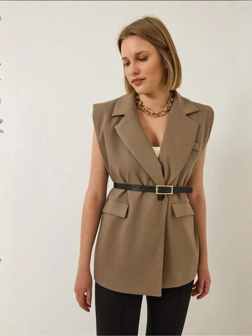 Gilet da completo di Bianco Lucci in beige
