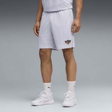 PUMA Regular Sports trousers 'Melo Alwayz On' in Grey: front