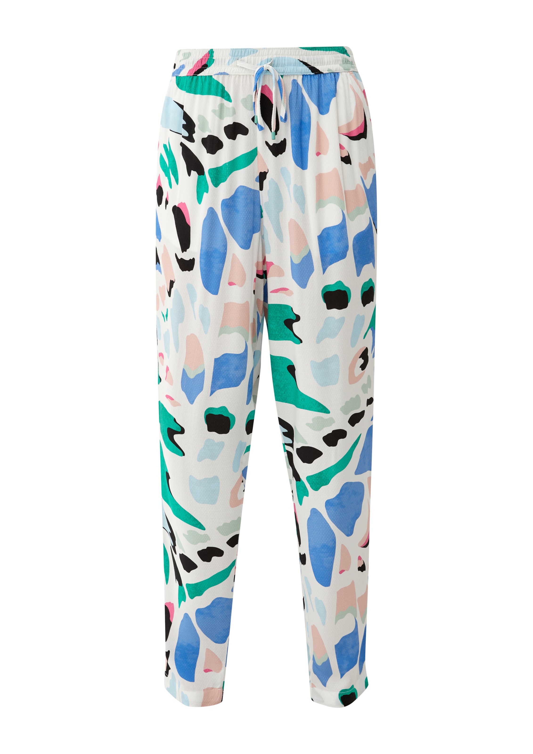 Effilé Pantalon s.Oliver en beige : devant