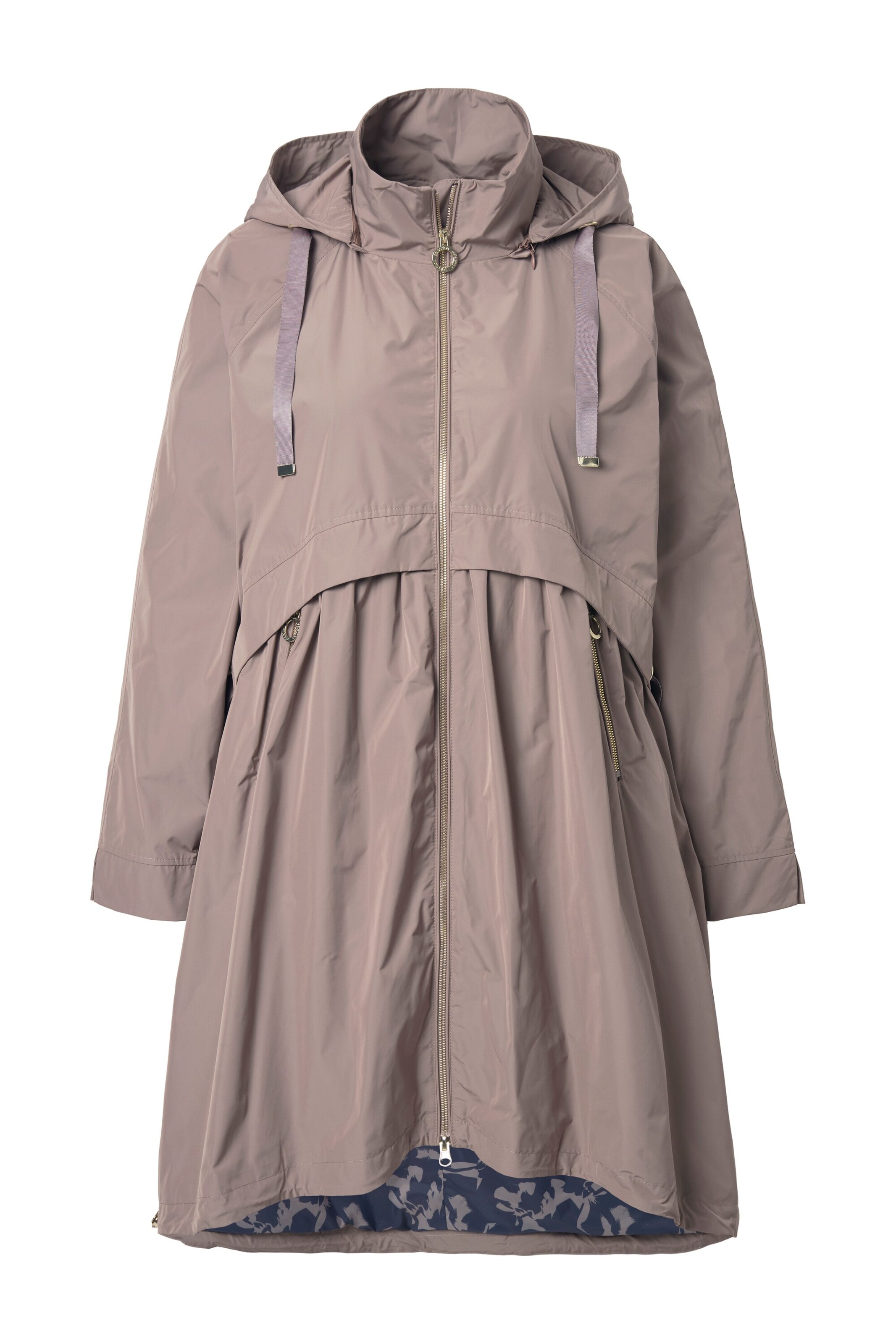 Ulla Popken Parka in hellbraun, Produktansicht