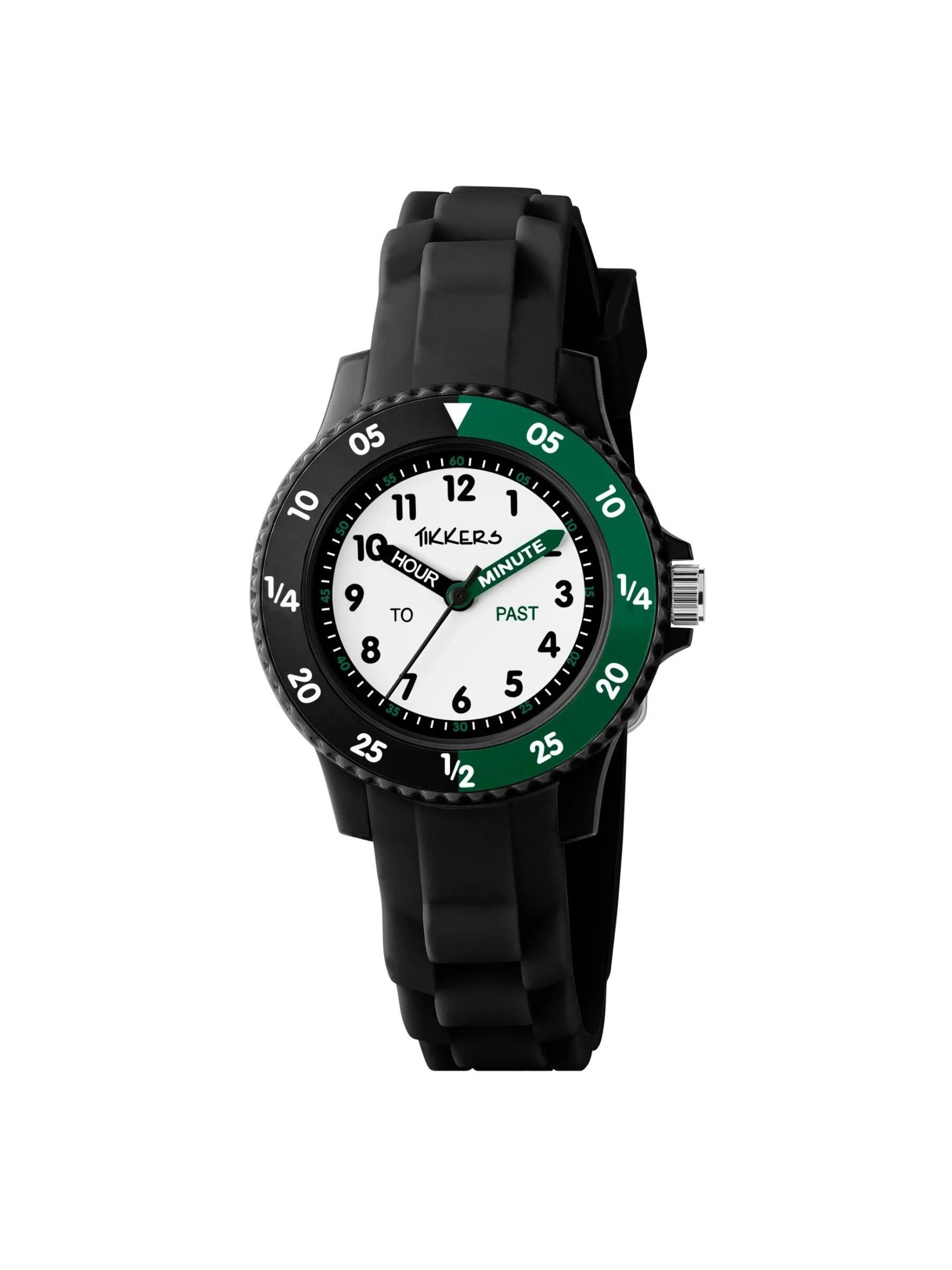 Tikkers Watch in Green: front