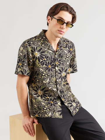 LEVI'S ® Regular fit Button Up Shirt 'SUNSET' in Black: front