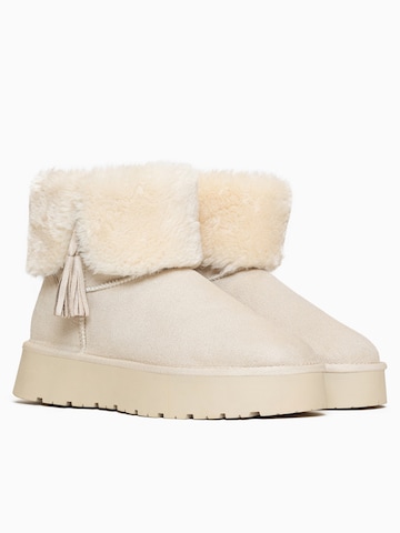 Boots da neve 'CINNAMON' di Island Boot in bianco