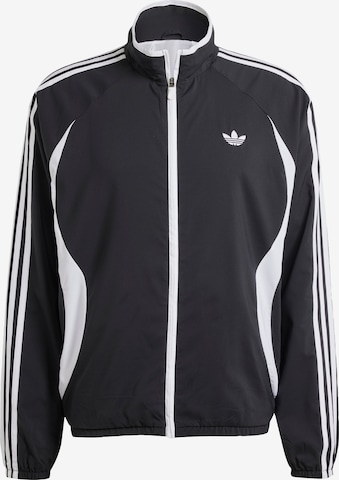 ADIDAS ORIGINALS Jacke 'Teamgeist' in Schwarz: Vorderseite