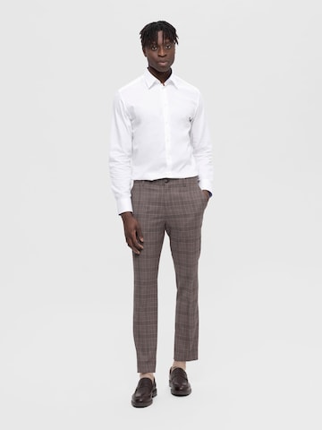 SELECTED HOMME Slim fit Ing 'SOHO' - fehér